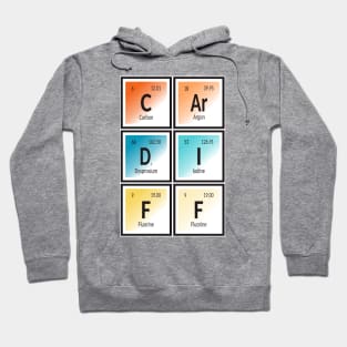 Cardiff Table of Elements Hoodie